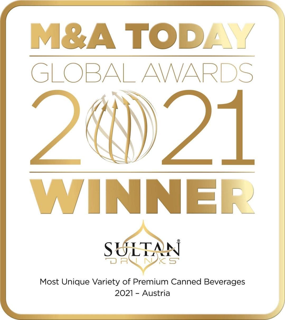 Sultan Drinks winner of the M&A Today Annual Award 2021 thumbnail