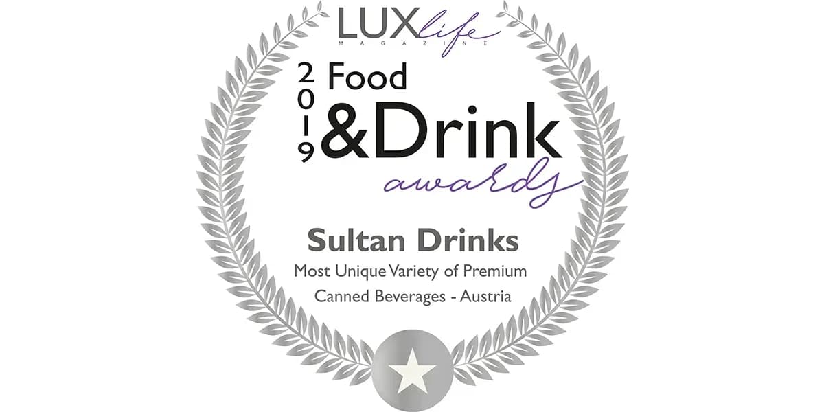 Sultan Drinks won the LUX Award 2019 for "The most unique offer of premium drinks" thumbnail